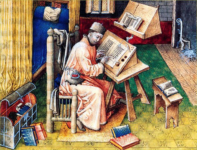 medieval letters-writing